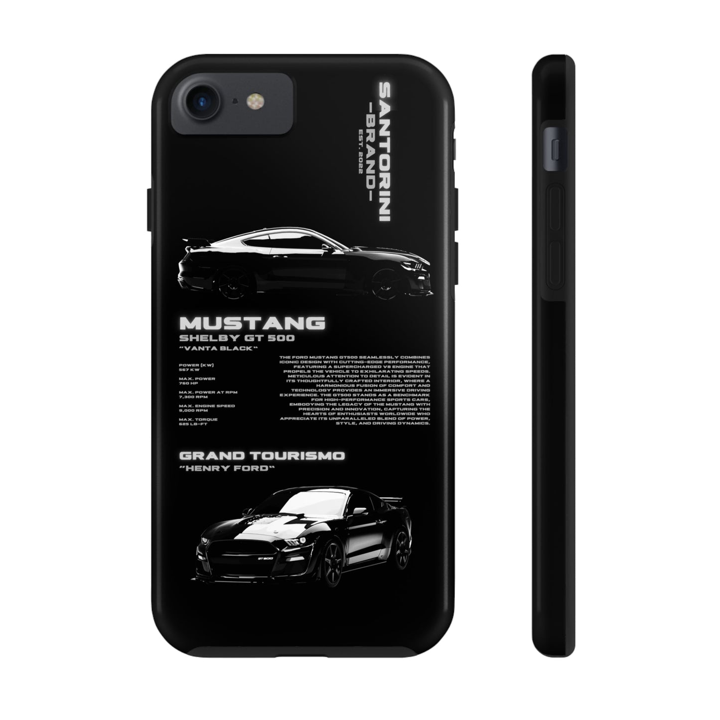 "Mustang" Black Case