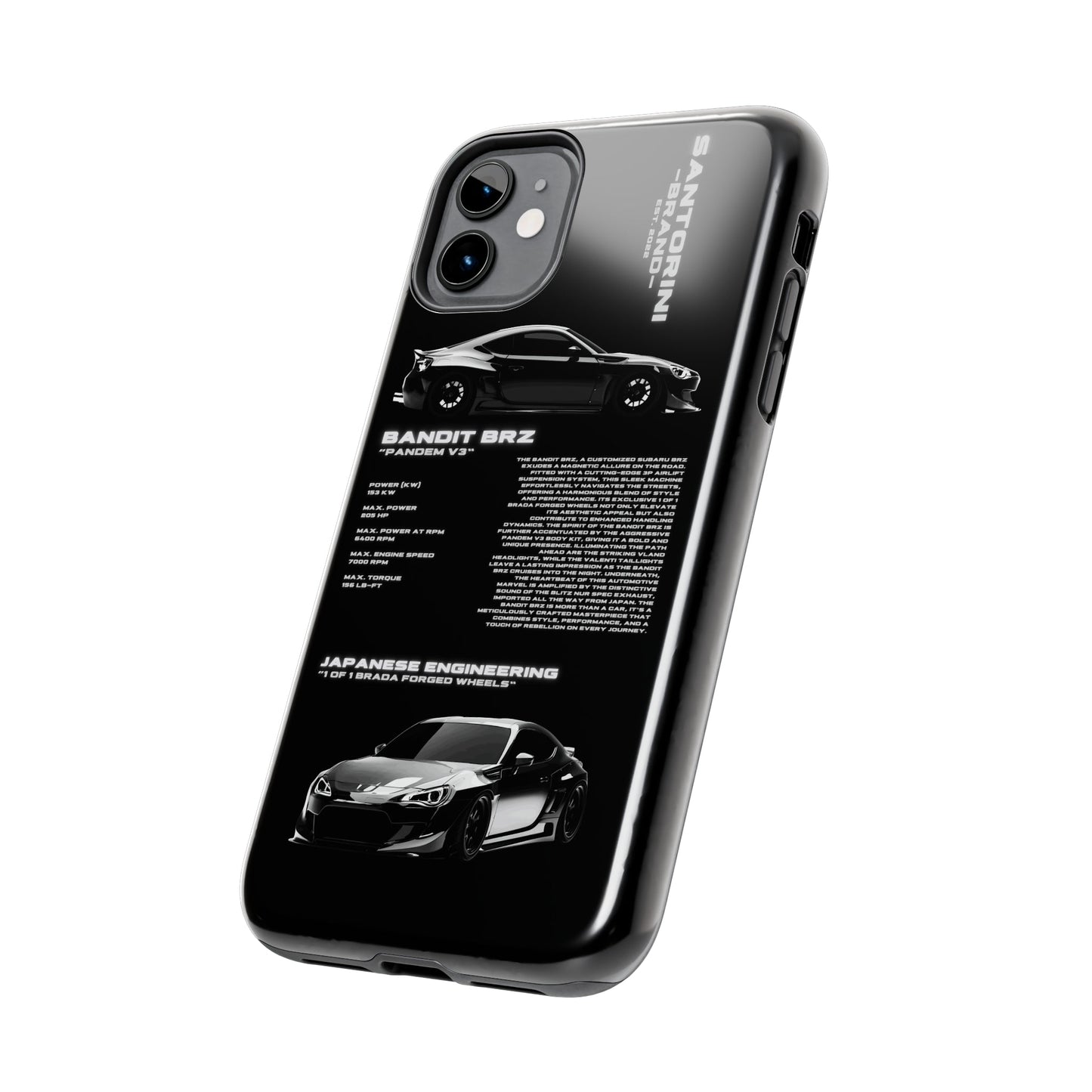 "Bandit-BRZ"Black Case