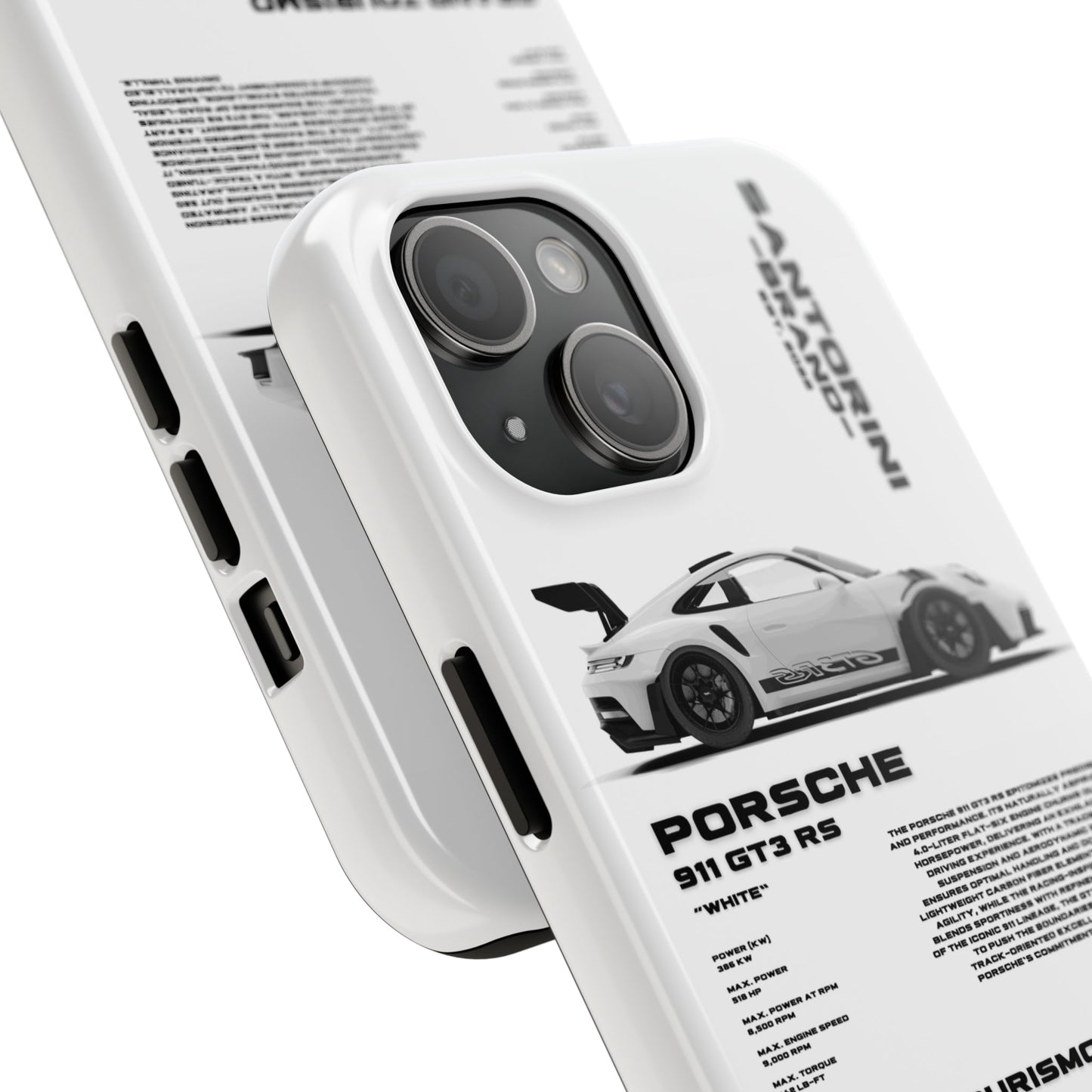 "GT3 RS" White Case