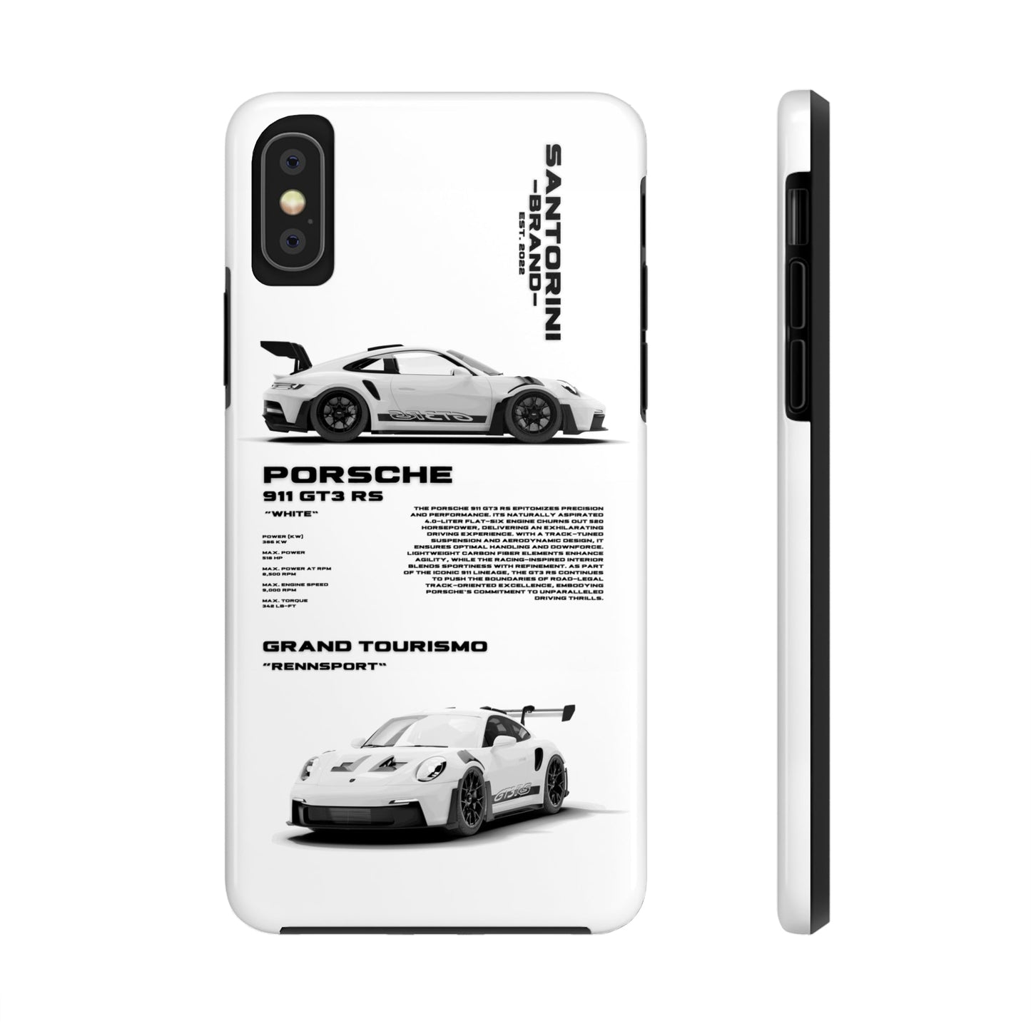 "GT3 RS" White Case