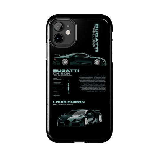 "Bugatti Chiron" Black Case