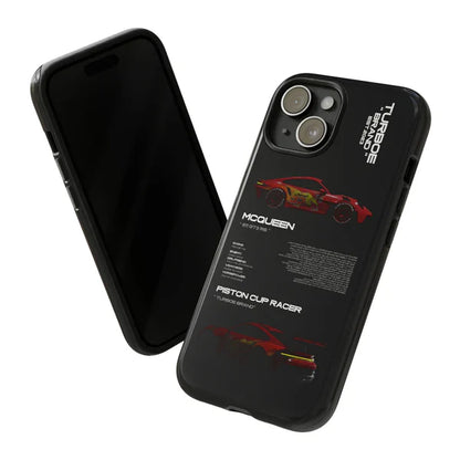 Cars "Lightning McQueen" Black iPhone Case