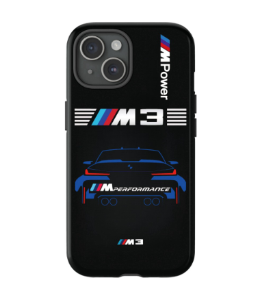 "BMW M" Black Case